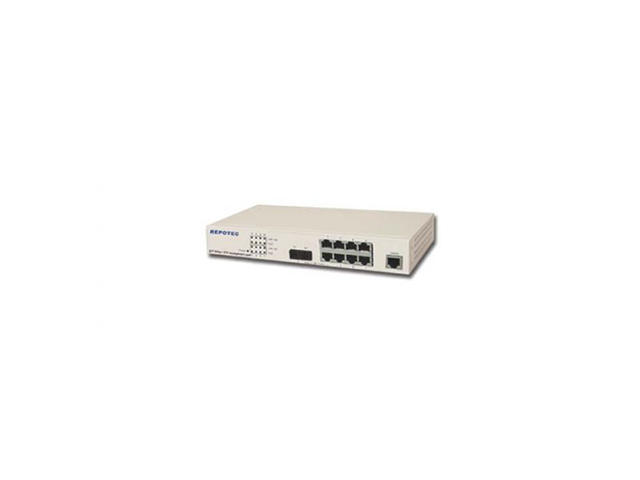 Мрежово оборудване Repotec SWITCH RP-1708FC/8P 100MB+1 FX