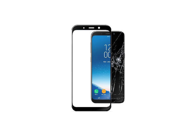 Защитно фолио Cellular Line закалено стъкло за Samsung Galaxy A8 2018