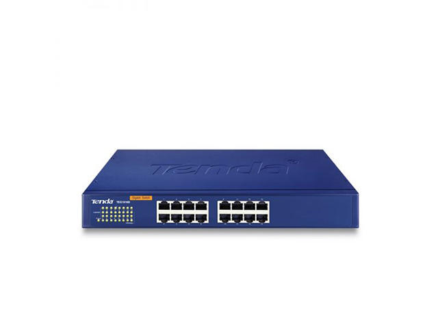 Мрежово оборудване Tenda Switch TEG1016D 16P GBIT
