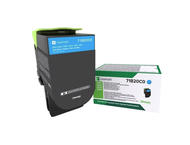 Консумативи Оригинален Lexmark CS/CX3/4/517 Cyan