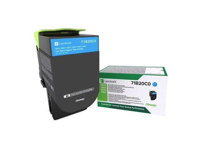 Консумативи Оригинален Lexmark CS/CX3/4/517 Cyan