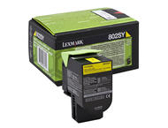 Консумативи Оригинален Lexmark 802SY Yellow