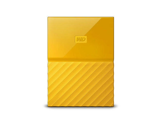 Външни HDD 4TB WD My Passport, в жълто