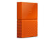 Външни HDD 4TB WD My Passport, в оранжево