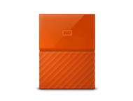 Външни HDD 4TB WD My Passport, в оранжево
