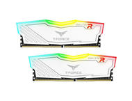 Оперативна памет 8GB (2x4GB) DDR4 2400MHz Team T-Force Delta RGB White