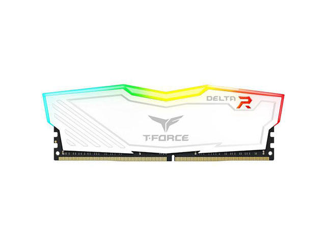 Оперативна памет 8GB (1x8GB) DDR4 2400MHz Team T-Force Delta RGB White