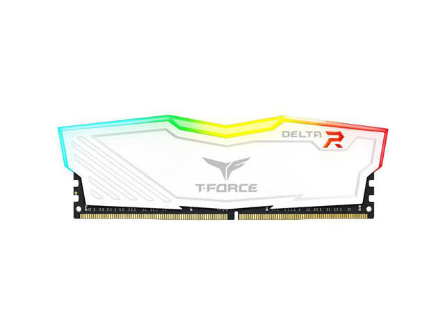 Оперативна памет 4GB (1x4GB) DDR4 2400MHz Team T-Force Delta RGB White