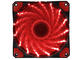 Вентилатори Makki Fan 120mm - 15 RED LED lights