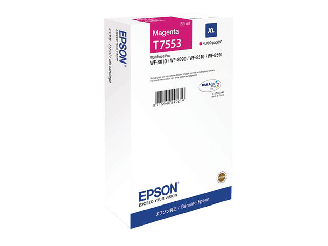 Консумативи Оригинален Epson WF-8xxx Series Ink Cartridge XL Magenta
