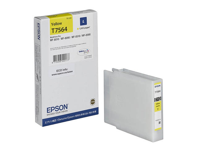 Консумативи Оригинален Epson WF-8xxx Series Ink Cartridge XL Yellow