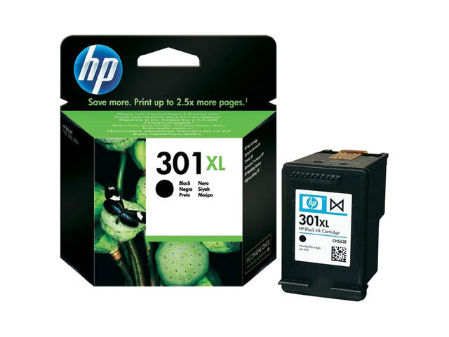 Консумативи Оригинален HP 301XL Black Ink Cartridge