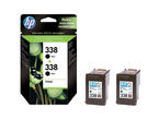 Консумативи Оригинален HP 338 2-pack Black Inkjet Print Cartridges