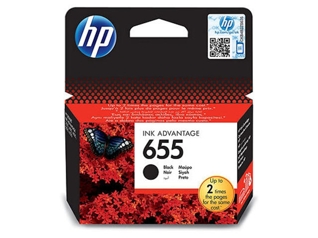 Консумативи Оригинален HP 655 Black Ink Cartridge