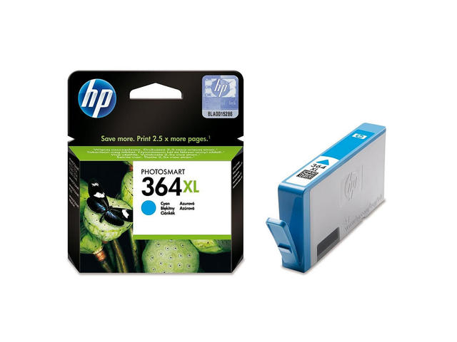 Консумативи Оригинален HP 364XL Cyan Ink Cartridge
