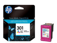Консумативи Оригинален HP 301 Tri-color Ink Cartridge