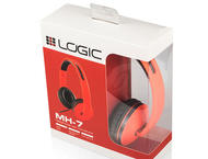 Слушалки Modecom Logic Concept MH-7, в червено
