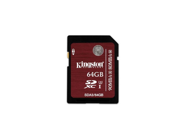 Карти памет 64GB SDHC Kingston UHS-I U3