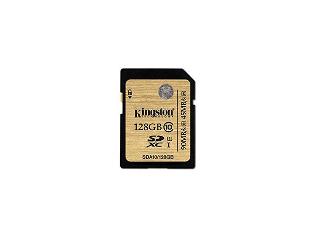 Карти памет 128GB SDXC Kingston Ultimate Class 10 UHS-I
