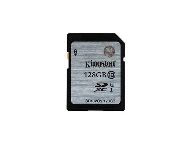 Карти памет 128GB SDXC Kingston Class 10 UHS-I