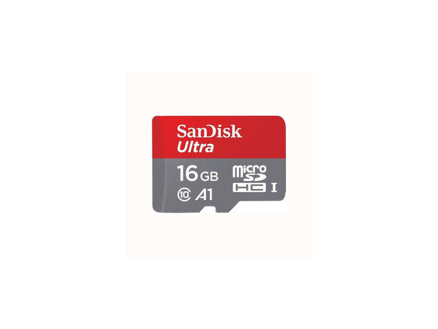 Карти памет 16GB microSDHC SanDisk Ultra Class 10 UHS-I
