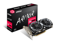 Видео карти MSI Radeon RX 570 ARMOR 8G OC