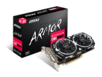 Видео карти MSI Radeon RX 570 ARMOR 8G OC