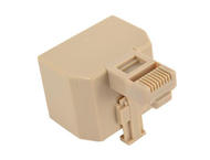 Кабели и Адаптери VCom съединител LAN Coupler 1 Male / 2 Female - CT253