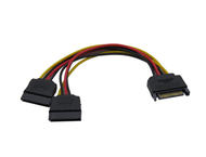 Кабели за компоненти VCom разклонител SATA Power splitter 15-pin M / 2xFemale