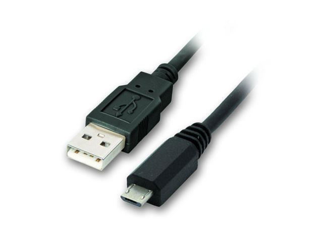 Кабели и Адаптери VCom кабел USB 2.0 AM / Micro USB M - CU271-1.8 метра
