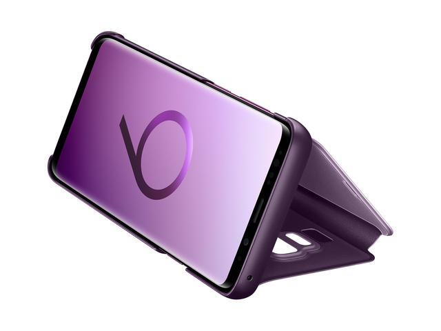 Калъфи Samsung Galaxy S9+ Clear View Standing Cover Purple