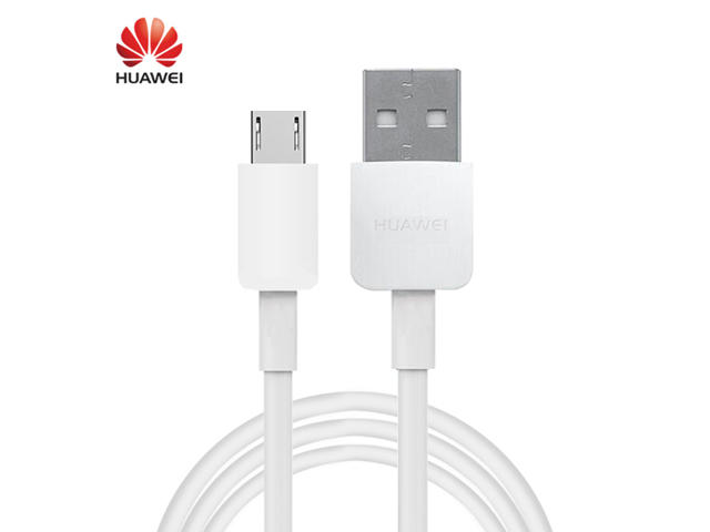 Кабели и Адаптери Huawei microUSB Cable бял цвят