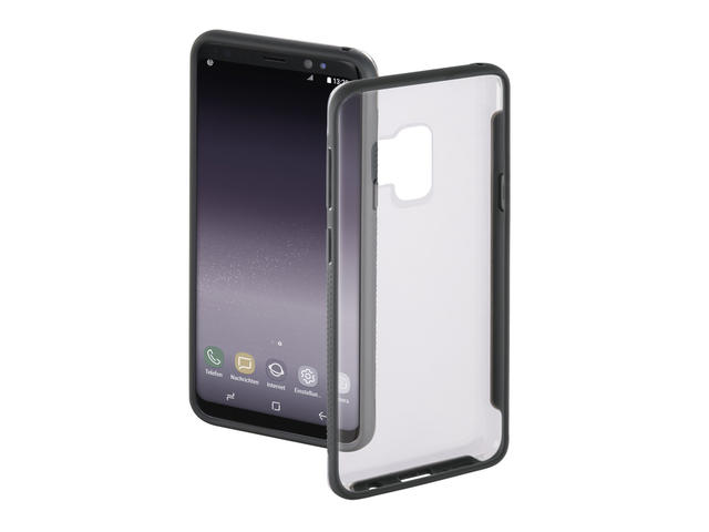 Калъфи Hama "Frame" Cover за Samsung Galaxy S9, прозрачен/сив