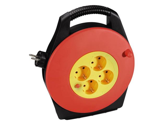 Разклонители Hama Cable Reel, 4 гнезда, 10 метра