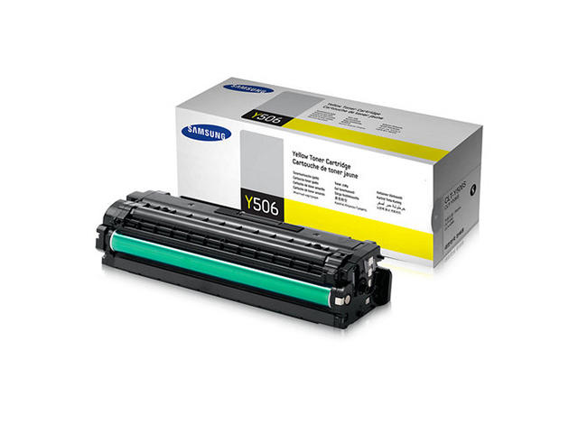Консумативи Оригинален Samsung CLT-Y506S Yellow Toner Cartridge