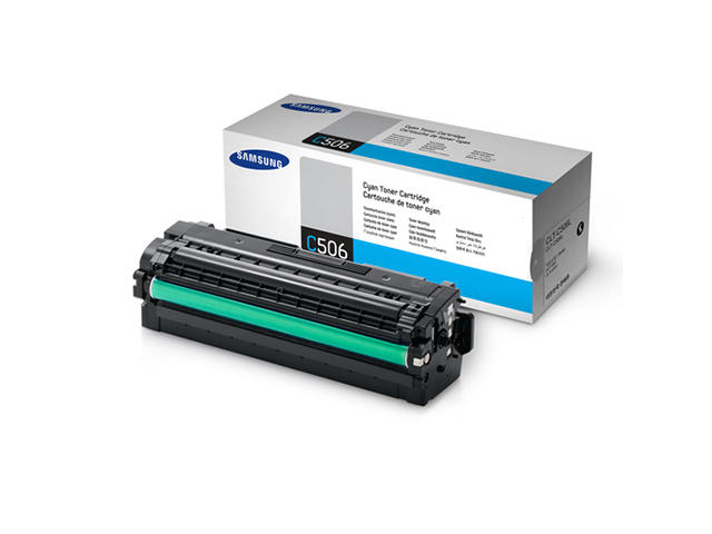 Консумативи Оригинален Samsung CLT-C506L H-Yld Cyan Toner Crtg