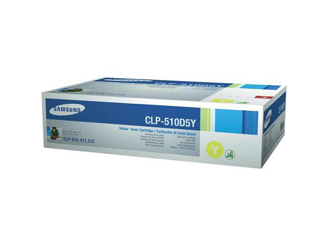 Консумативи Оригинален Samsung CLP-510D5Y Yellow Toner/High Yield