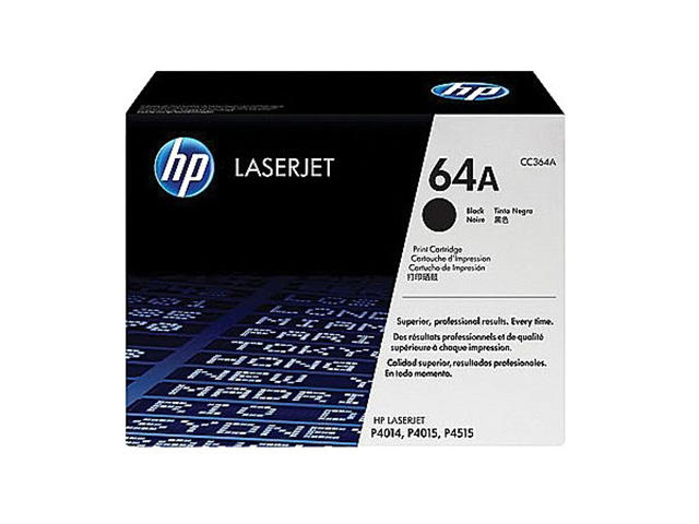Консумативи Оригинален консуматив HP 64A Black LaserJet Toner Cartridge
