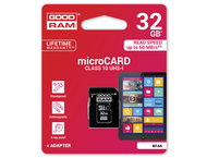 Карти памет 32GB GOODRAM microCARD UHS-I