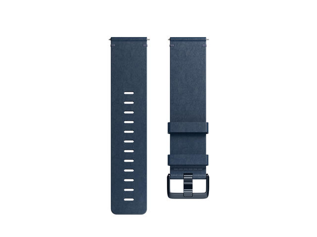 Каишки Fitbit Versa Accessory Band Leather Midnight Blue - Small