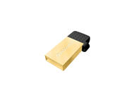 USB памети 16GB Transcend JetFlash 380 USB 2.0 OTG, в златисто