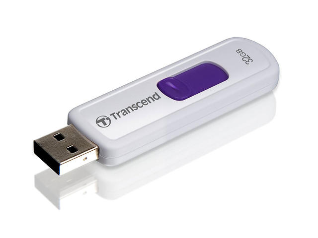 USB памети 32GB Transcend JetFlash 530, в лилаво