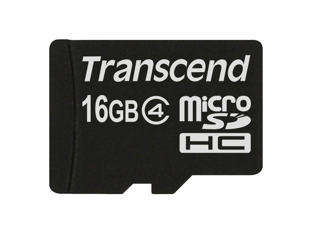 Карти памет 16GB microSDHC Transcend Class 4