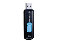 USB памети 8GB Transcend JetFlash 500, в синьо
