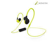 Слушалки Hama "Active BT", в жълто