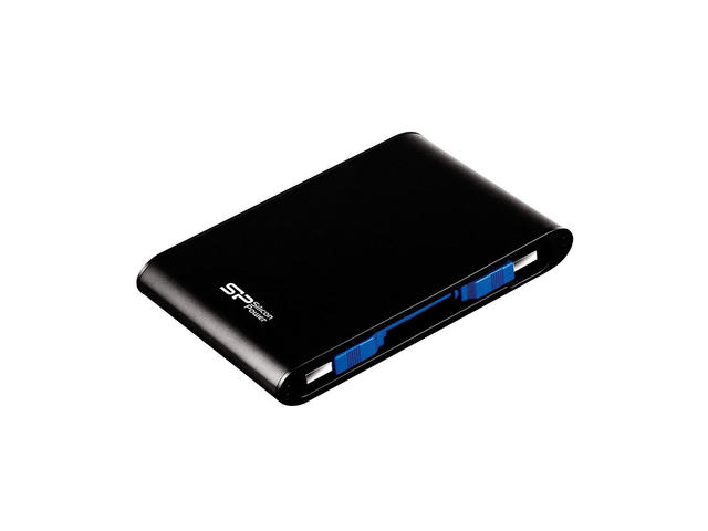 Външни HDD 1TB Silicon Power Armor A80, в черно