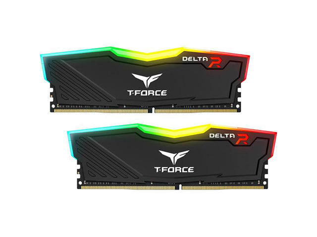 Оперативна памет 8GB (2x4GB) DDR4 2400MHz Team T-Force Delta RGB Black