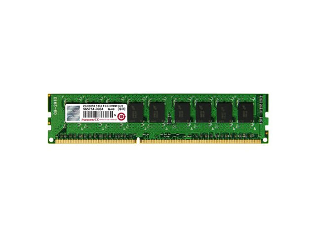 Оперативна памет 2GB DDR3 1333MHz Transcend ECC-DIMM