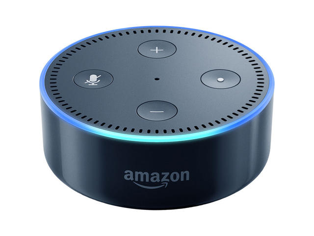 Колони Amazon Echo Dot 2, в черно