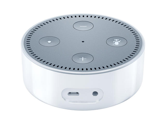 Колони Amazon Echo Dot 2, в бяло